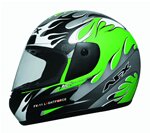 AFX FX 11 Green Multi Helmet