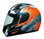 AFX FX 11 Orange Multi Helmet