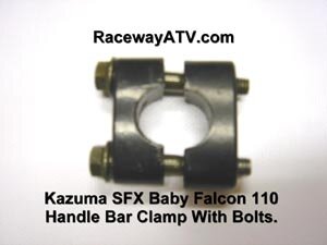 Kazuma Falcon / SFX 110 Handle Bar Clamp w/ Bolts