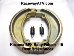 Kazuma Falcon / SFX 110 Rear Brake Shoes