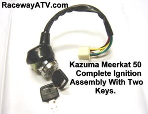 Kazuma 50, 110, 150 Ignition/with keys