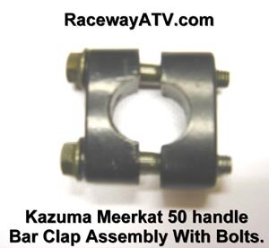 Kazuma / Meerkat 50 Handle Bar Clamp Assembly