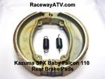 Kazuma Falcon / SFX 110 Rear Drum Brake Shoes