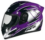 AFX FX 30 Helmet Purple Multi Helmet