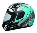 AFX FX 11 Ice Blue Multi Helmet