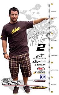 Jeremy McGrath Height Chart