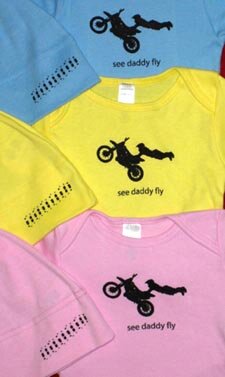 Motocross Baby Onesie
