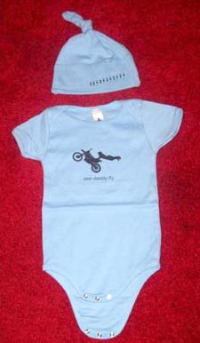 Motocross Baby Onesie