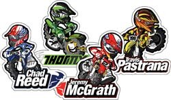 Thor Sticker Decals Riders