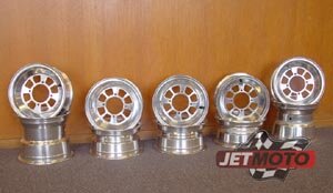 Jetmoto Billet Aluminum Wheels