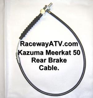Kazuma / Meerkat 50 Rear Brake Cable