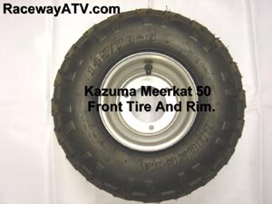 Kazuma / Meerkat 50 Front Tire and Rim