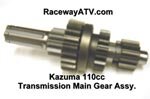 Kazuma 110 Transmission Main Gear Assembly