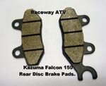 Kazuma Falcon 150cc Rear Disc Brake Pads