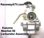 Kazuma Meerkat 50 Carburetor Assembly