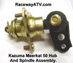 Kazuma / Meerkat 50 Hub and Spindle Assembly