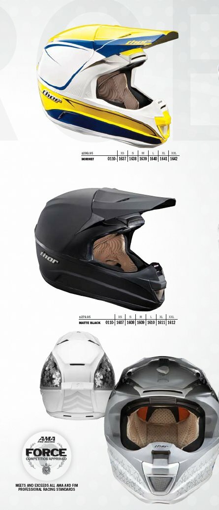 Thor Force Helmets